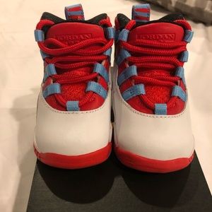 Baby Air Jordan Retro 10’s.